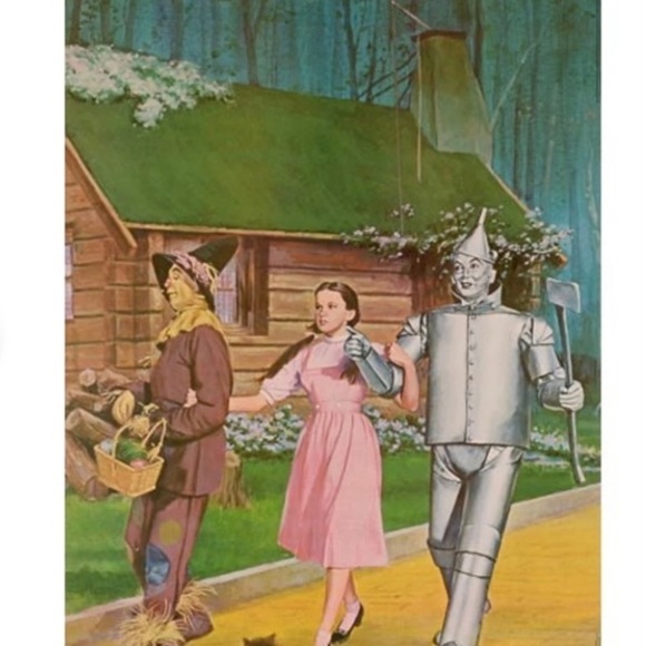 Wizard of Oz movie poster 1970’s Wicked Defy Gravity No place like oz - Picture 2 of 3